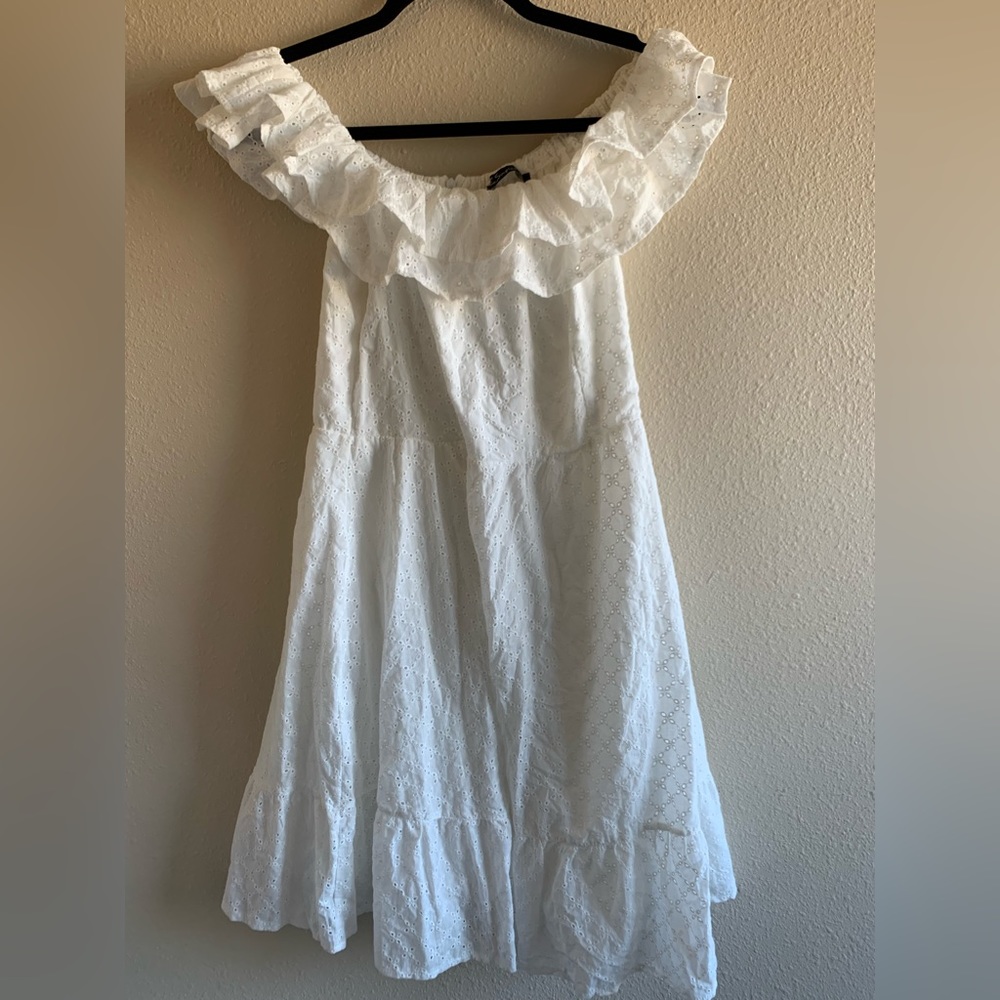🆕 Simplee white off shoulder dress